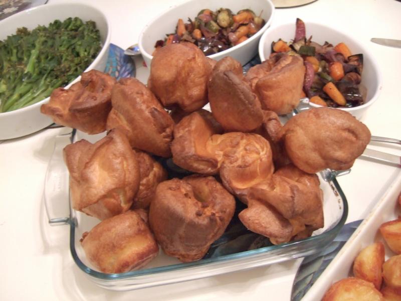 Yorkshire puddings - photo by teaandcakes